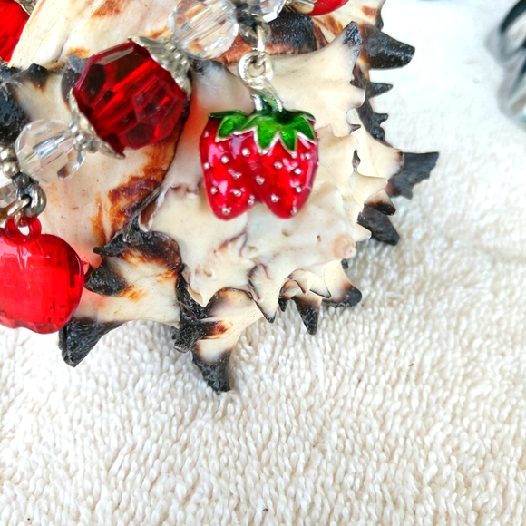 3/$15.00🆕 Fruit Charm Bracelet Hand-made One of a Kind - Picture 9 of 14